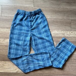 Brandy Melville Blue Plaid Trousers